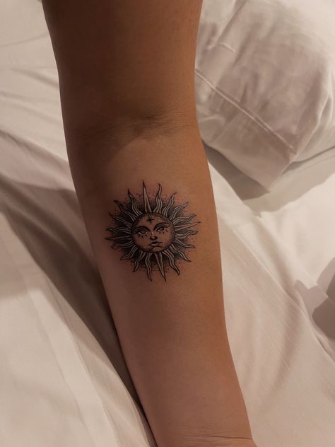 Mexico Flower Tattoo, Cancun Tattoo Idea, Cancun Tattoo, Mexico Inspired Tattoo, Mexico Tattoo Ideas, Arizona Tattoo, Mexico Tattoo, Sun Tattoos, Sun Tattoo