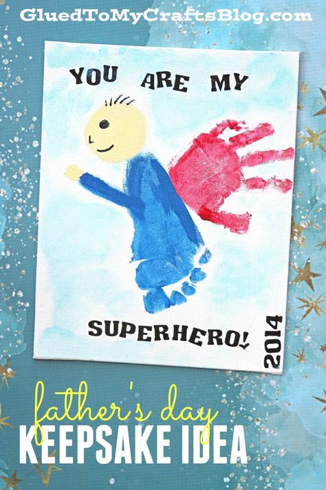 Fantastic Fathers Day Ideas You Are My Superhero, Diy Father's Day Cards, Kids Fathers Day Crafts, Diy Father's Day Crafts, Fathers Day Art, My Superhero, Father's Day Activities, Diy Father's Day Gifts, Kid Craft