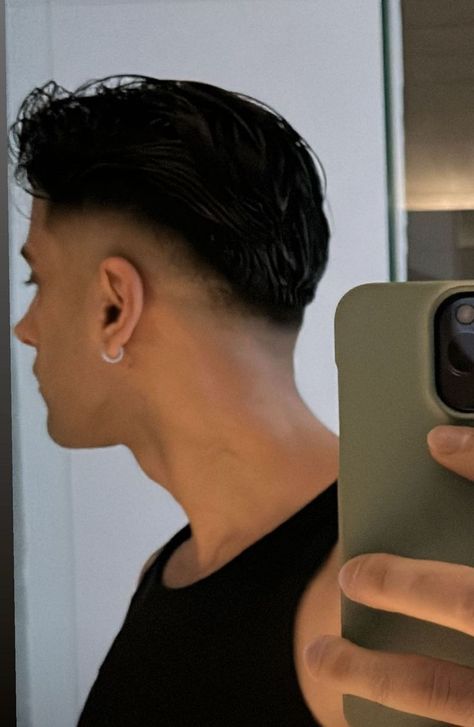 Top 50 Trendy & Cool Men's Fade Haircuts: Detailed Gallery | 50 Best Fade Haircuts for Men (Detailed Gallery) | Aesthetic Hairstyles For Men Low Fade Medium Hair Men, Long Slicked Back Hair, Fit Inspire, Short Slicked Back Hair, Taper Fade Long Hair, Mens Haircuts Thick Hair, Taper Fade Short Hair, Mid Fade Haircut, Hairstyles Undercut