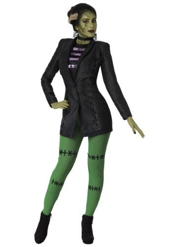 Women's Frankenstein Costume#Women, #Frankenstein, #Costume Frankenstein Costume, Creepy Costumes, Victor Frankenstein, Frankenstein Monster, Monster Costumes, Outfit 2020, Frankenstein Halloween, Frankenstein's Monster, Footless Tights