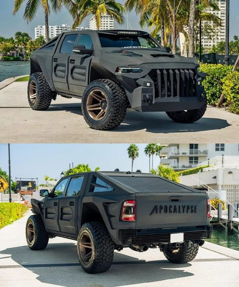 Apocalypse 6x6, Apocalypse Truck, Mini Trucks 4x4, 6x6 Truck, Monster Car, Tactical Gear Loadout, Dream Cars Jeep, Heavy Duty Trucks, Work Gear