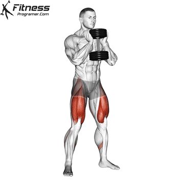 How to do Dumbbell Goblet Squat Dumbbell Goblet Squat, Squat Muscles Worked, Quadriceps Exercises, Squats Muscles Worked, Dumbbell Squats, How To Do Squats, Muscle Building Workout Plan, Dumbbell Exercise, Glutes Exercises