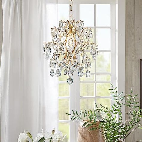 Chandelier Crystal, Ceiling Light Fixture, Chandelier Light, Mini Chandelier, Lighting Ceiling, Beautiful Chandelier, Ceiling Fan Chandelier, Crystals In The Home, Garden Lamps