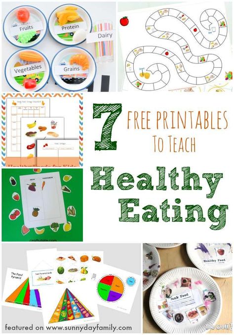 Teach kids about healthy eating with these fun, free printable games and activities! Healthy Eating Activities, Healthy Food Activities, Gym Nutrition, Gratis Printables, Nutrition Activities, Free Printable Games, Nutrition Sportive, Food Activities, Healthy Eating For Kids