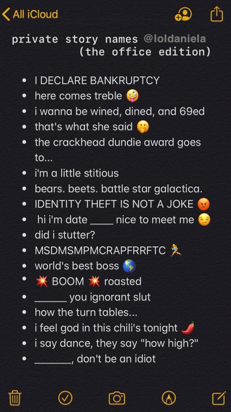 private story name ideas snapchat streaks aesthetic instagram the office - #snapchat #snapchatideas  #snapchatstreak #snapchatstories #snapchatquestiongame #outerbanks #theoffice The Office Captions For Instagram, The Office Instagram Captions, Privet Story Names Snapchat, Priv Story Names Snapchat Funny, Funny Private Story Names Snapchat Ideas, Office Captions For Instagram, Office Snapchat, Private Story Names Snapchat, Snapchat Streaks Aesthetic