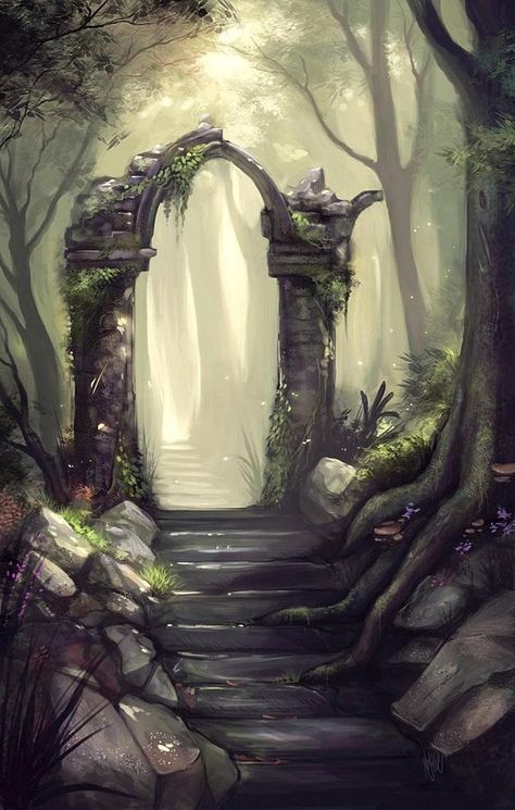 Amazing Digital Paintings by Kirk Quilaquil | Cuded Fantasy Magic, Digital Paintings, Fantasy Setting, Fantasy Places, Fantasy Art Landscapes, Arte Fantasy, 판타지 아트, Fantasy Inspiration, Magical Places