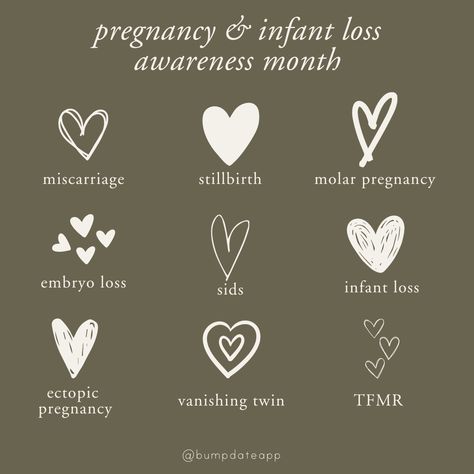 October is Pregnancy & Infant Loss Awareness Month. No matter your journey, you are a strong mama. We are here to stand with you, support you, and encourage you. We understand that grief can look different for everyone. Never be afraid to lean on support and ask for help when you need it most. 🤍 More than anything, we want you to know you are not alone and we are here to hold space for you and everyone else experiencing loss and infertility. Tattoo For 2 Miscarriages, October Awareness Month Infant Loss, October Baby Loss Awareness, Pregnancy Infant Loss Awareness Month, October Pregnancy And Infant Loss Month, October Is Pregnancy And Infant Loss, Baby Loss Month, Child Loss Tatoos, Small Miscarried Tattoo Ideas