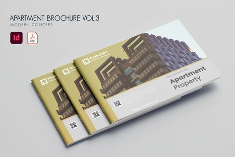 are you looking print template for your project? This "Apartment Brochure Vol.3" graphic might be help you. Brochure concept suitable for commercial brochure templates for business and personal needs. It's fully editable, easy to replace images, font and layout. Features Adobe InDesign (Fully Editable) 24 custom pages IDML Files PDF File Readme (Font information) CMYK 300dpi Print Ready A4 Paper Size Format IMAGES NOT INCLUDED A4 Paper, Adobe Indesign, Brochure Design, Print Templates, Brochure Template, Paper Size, Layout, Apartment