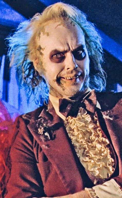 Michael Keaton as Beetlejuice, 1988. Beetlejuice Michael Keaton, Michael Keaton Beetlejuice, Horror Pics, Beetlejuice 2, David Caruso, Series On Netflix, Tiki Mug, Beetlejuice Beetlejuice, Michael Keaton