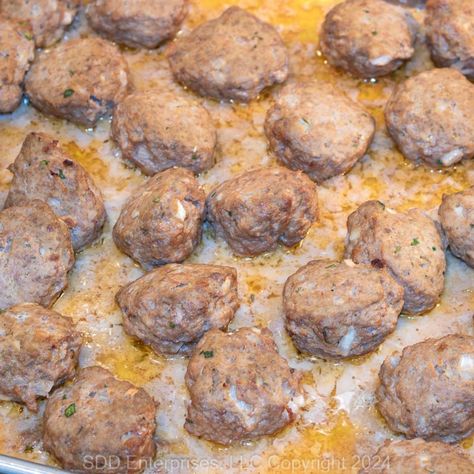 Step-by-step instructions with photos to make Cajun Meatballs. Pork and beef with typical South Louisiana seasonings-great texture and flavor. Cajun Meatballs And Gravy, Cajun Meatballs, Meatballs Pork, Ricotta Balls, Ham Balls, Leftover Meatballs, Meatballs And Gravy, Cajun Creole Recipes, Tasty Meatballs