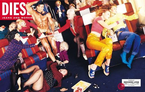 Diesel. Advertising. La Chapelle. Glenn Martens, Men At Work, David Lachapelle, Guinness World Records, Diesel Jeans, Cool Poses, Creative Advertising, World Records, Photoshoot Inspiration