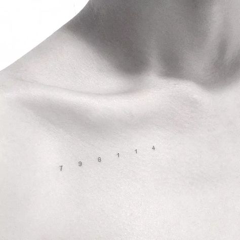 106317.webp (640×640) Simple Tattoo Fonts, Date Tattoos, K Tattoo, Number Tattoos, Tattoo Feminina, 문신 디자인, Little Tattoos, Minimal Tattoo, Line Tattoos