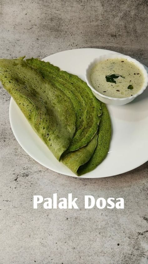 Hi viewers today's recipe is protein rich breakfast recipe palak dosa. It is also called spinach dosa or green dosa, this palak dosa is so yummy and delicious and you wont find the smell of spinach in this dosa, and it is very easy to make and this will become your one of the breakfast recipe. Iron Rich Breakfast, Rich Breakfast, 1200 Calorie Diet Plan, Recipe Spinach, Protein Rich Breakfast, Dosa Recipe, Iron Rich, 1200 Calories, So Yummy