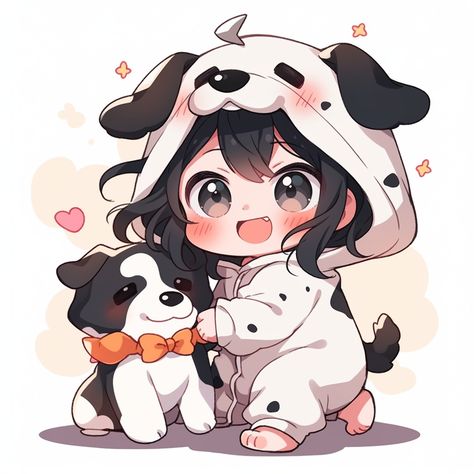 Cute Anime Animals Drawings, Cute Turtle Illustration, Chibi Anime Kawaii Cute, Chibi Onesie, Desenho Cute, Cute Animated Animals, Cute Anime Animals, Cute Chibi Drawings, Cute Anime Dog