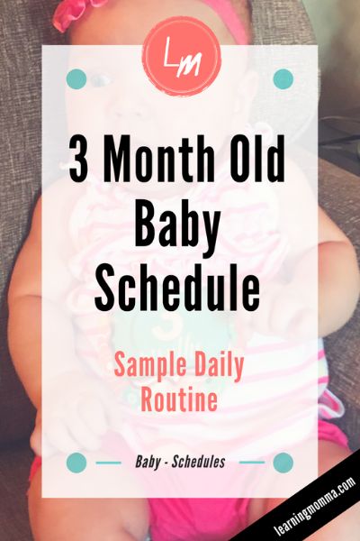 3 Month Old Sleep Schedule | Sample Daily Routine - Read the details of the babywise schedule that we kept our second daughter on from 10-13 weeks old. This 3 month old baby schedule is a summary of the feeding, sleeping, and awake times that we followed to help her sleep well at night and get good daytime naps.#babyschedule #babyroutine #babywise 3 Month Old Schedule, 4 Month Old Schedule, 3 Month Old Sleep, Baby Schlafplan, Babywise Schedule, Baby Wise, 4 Month Old Baby, 4 Month Baby, Baby Routine