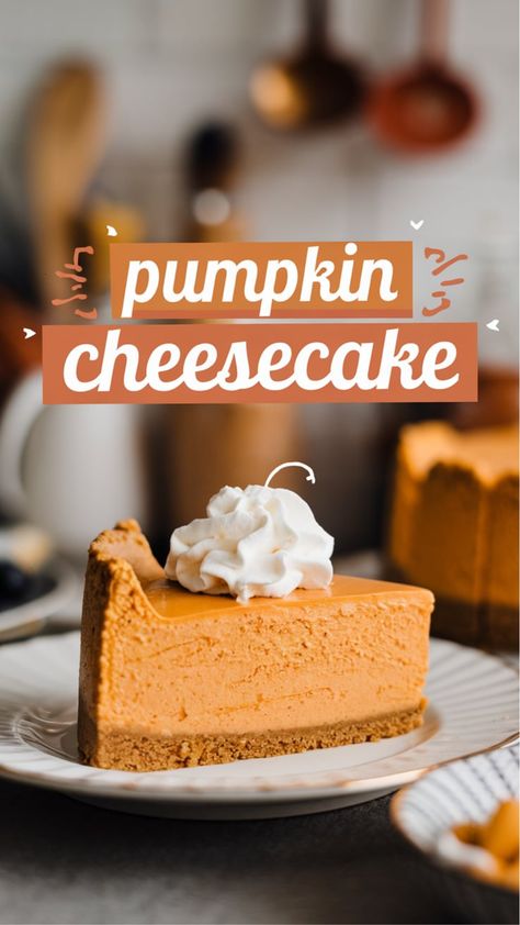 Keto Pumpkin Cheesecake is the perfect blend of creamy cheesecake and spicy pumpkin pie! Low-carb, sugar-free, and absolutely delicious, it’s the best fall dessert for your keto diet. #KetoPumpkin #PumpkinCheesecakeRecipe #LowCarbDesserts #KetoSweets #KetoDietRecipes Keto Cheesecake Pumpkin, Keto Cream Cheese Pumpkin Pie, Pumpkin Cream Cheese Keto, Keto Pumpkin Cheesecake Fluff, Pumpkin Cheesecake Sugar Free, Low Cholesterol Cheesecake, Keto No Bake Pumpkin Cheesecake, Keto Pumpkin Cheesecake Cottage Cheese, Keto Pumpkin Cheesecake Recipes