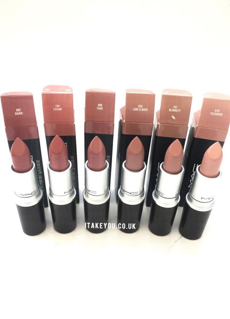 Mac Sultry Move Lipstick : Mac Powder Kiss Lipstick, Sultry Move Mac Brownish Lipstick, Mac Brave Lipstick, Matte Skin Makeup, Mac Lipstick Satin, Lipstick Names, Mac Brave, Eyeshadow Styles, Shades Of Nude, Lipstick Colour