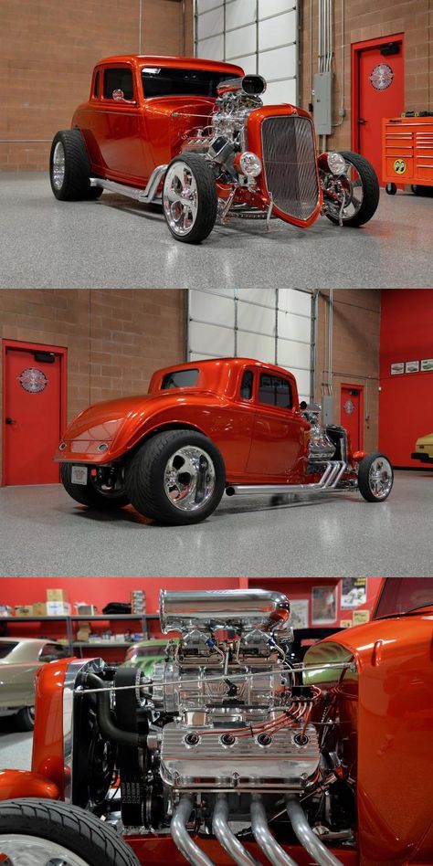 1934 Chevy Coupe, Hot Rod Autos, Street Rods Trucks, Hot Rod Art, Hot Rod Tattoo, Custom Rat Rods, Chevy Hot Rod, Hot Rod Cars, Kombi Pick Up