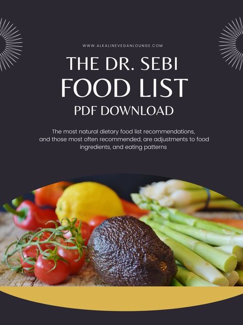 Doctor Sebi Food List, Alkaline Meal Plan Dr Sebi, Dr Sebi Salad Dressing, Alkaline Plant Based Diet, Alcaline Food Diet, Dr Sebi Food List Alkaline Diet, Alkaline Diet For Beginners Meal Plan, Alkaline Diet Plan 21 Days, Dr Sebi Breakfast Recipes