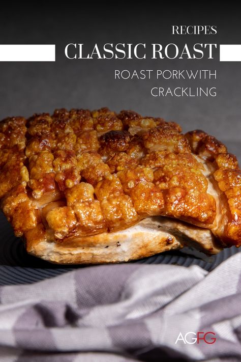 Achieve the ultimate comfort food with this Easy Roast Pork recipe, featuring perfectly crispy crackling. Juicy, tender pork paired with golden, crunchy crackling makes for an unforgettable meal. Perfect for family dinners or special occasions.  https://www.agfg.com.au/recipe/easy-roast-pork-with-perfect-crackling Best Roast Pork With Crackling, Roast Pork With Crackling, Pork Crackling Recipe, Roast Pork Crackling, Crackling Recipe, Pork Leg Roast, Pork Crackling, Easy Roast, Pork Leg