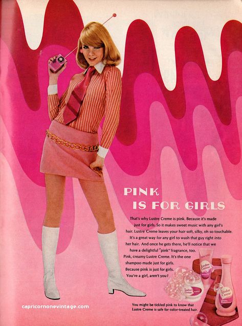 60s Magazine, 60s Aesthetic, Pink Fragrance, Portfolio Fashion, Vintage Advertising Art, 60s 70s Fashion, Swinging Sixties, Retro Ads, Magazine Ad