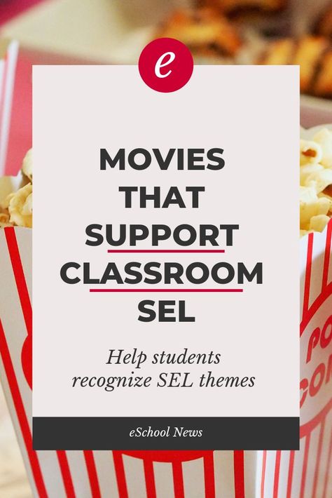 Middle school movies that support SEL in the classroom. Help students recognize and understand social and emotional themes in popular films. Sel Lessons For Middle School, Social Emotional Learning High School, Middle School Sel Lessons, Sel Activities For High School, Middle School Leadership, Sel Activities For Middle School, Middle School Sel, Social Emotional Learning Middle School, Middle School Movie