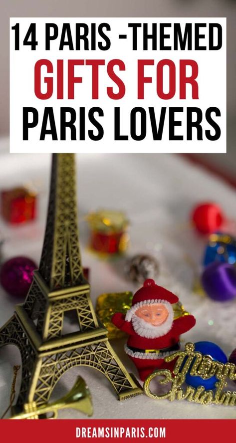 Looking for cool gifts to give your Paris loving pal? Here are the best Paris-themed gifts for Paris lovers that they'll appreciate. From decorative Paris gifts, little trinkets to Paris-themed apparel, here are the best gift ideas for Paris lovers! Regardless of the occasion, your pal will appreciate these Parisian gifts. Paris Gift Basket Ideas, Parisian Gifts, Gift For Someone Traveling, French Things, Travel Themed Gifts, Paris Travel Photography, Paris Gifts, Paris Travel Tips, Paris Themed