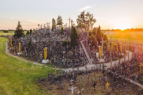 Hill Of Crosses Lithuania, Hill Of Crosses, Hong Kong Travel Guide, Lithuania Travel, Manchester Travel, Massachusetts Travel, Poland Travel, Austria Travel, Hong Kong Travel