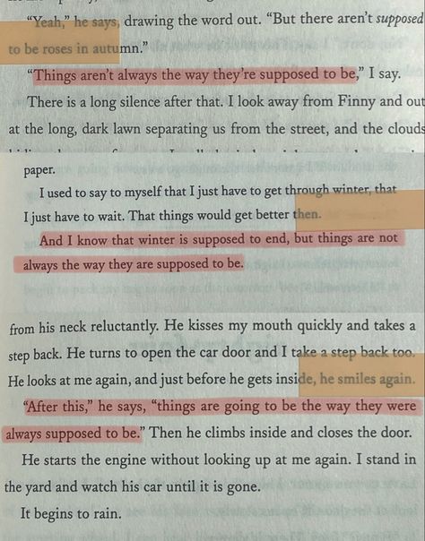 Finny Quotes, Finny Smith, Autumn Davis, Book Annotations, Romance Books Quotes, Lines Quotes, Book Annotation, Favorite Book Quotes, Book Girl