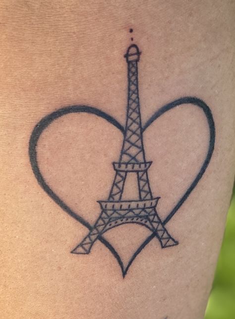 France Inspired Tattoo, Eiffel Tower Tattoo, Tower Tattoo, France Tattoo, Paris Tattoo, Finger Tattoo For Women, Tattoo Wedding Rings, Ring Tattoos, Finger Tattoo