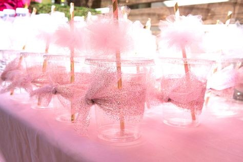 Ballet drink cups from a Tutu Cute 2nd Birthday on Kara's Party Ideas | KarasPartyIdeas.com (5) Tutu Cute Birthday Theme, Two Tutu Birthday Party Ideas, 2nd Birthday Party Tutu Theme, Ballet 2nd Birthday Party, Tutu 2nd Birthday Party Ideas, Dance And Twirl Birthday Party, Tutu Cute 2nd Birthday Party Decorations, Tutu Cute 2nd Birthday Party Cake, Two Tutu Birthday Party