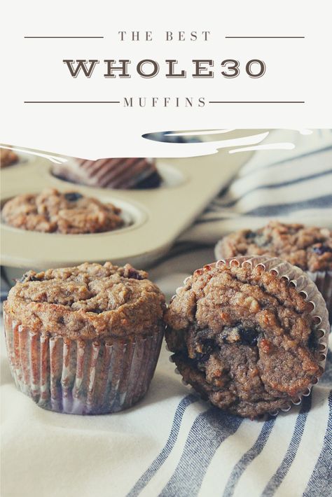 Whole 30 Muffins, Whole30 Muffins, Whole 30 Banana, Whole 30 Dessert, Whole 30 Snacks, Whole 30 Meal Plan, Whole 30 Breakfast, Whole 30 Diet, Paleo Whole 30