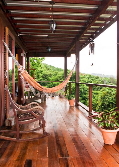 Airbnb apartment #3 (tree house) Open Plan Loft, Carribean House, Caribbean Bedroom, Wooden Beach House, Airbnb Apartment, Trees House, A Beautiful House, Caribbean Homes, Tropical Bedrooms