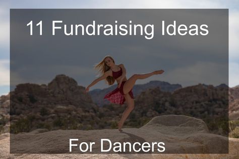 Great list of fundraising ideas for your team to raise money throughout the year. #dance #dancers #ballet #dancemom #danceteam Class Fundraising Ideas, Dance Team Fundraisers, Dance Fundraisers, Fundraising Games, Charity Work Ideas, Fun Fundraisers, Fundraising Activities, High School Dance, Team Fundraiser