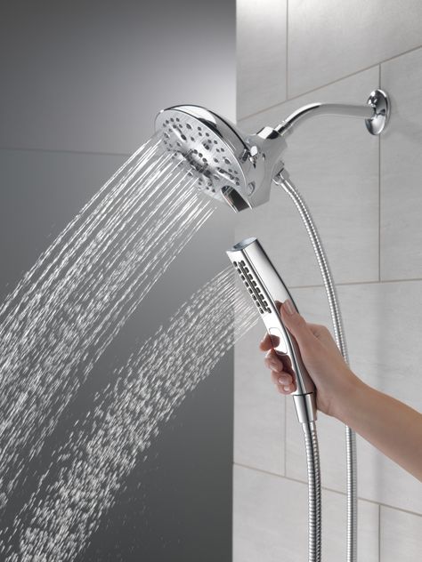 Dual shower heads