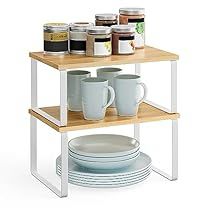 Countertop Shelves, Rack Shelves, Bamboo Shelf, Pantry Cupboard, Cabinet Shelf, Cabinet Organizer, Metal Kitchen, Rack Shelf, Cabinets Organization