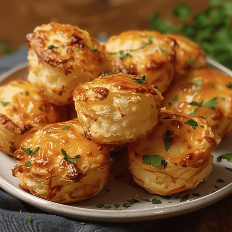 Cheesy Mashed Potato Puffs Leftover Mashed Potato Recipes, Puffs Recipes, Mashed Potato Puffs, Potato Puffs, Potato Muffins, Recipe Hacks, Low Histamine Diet, Cheesy Mashed Potatoes, Potato Bake