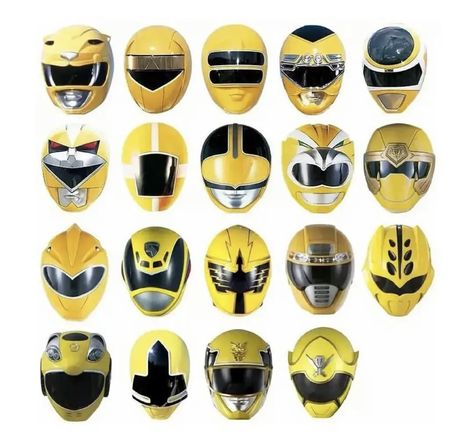 Power Ranger Helmet, Yellow Power Ranger, Power Rangers Poster, Power Rangers Helmet, Power Rangers Wild Force, Yellow Ranger, Power Rangers Samurai, Power Rangers Dino Charge, Power Rangers Fan Art