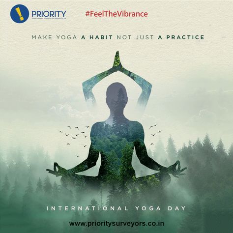 Yoga is the way for getting peace of mind and calm your soul,  promise yourself to practice it for the sake of our health on this international day of Yoga.  #worldyogaday #PriorityInsuranceSurveyors International Day Of Yoga, World Yoga Day, Alwar Rajasthan, Kids Indoor Play, Kids Rocker, Happy International Yoga Day, Round Garden, Open Gym, Yoga For All