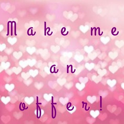 Make me an offer! Don't like the price? Make me an offer! I accept all reasonable offers 😊💕 Other Make Me An Offer Sign, Poshmark Signs, Poshmark Tips, Poshmark Logo, Online Selling, Going Live, Selling On Poshmark, Make Me An Offer, Side Hustle