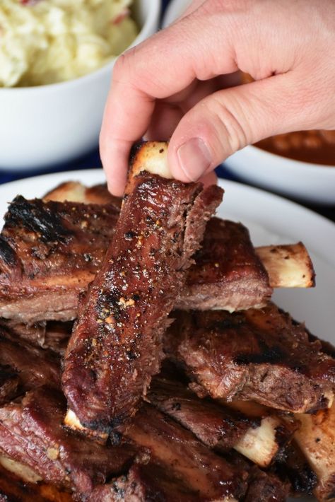 Beef Ribs Seasoning Dry Rubs, Beef Ribs Seasoning, Beef Ribs Recipe Grills, Beef Back Ribs Grilled, Beef Short Rib Recipes Grilled, Beef Rib Marinade Recipe Overnight, Grilled Beef Ribs Recipes, How To Make Beef Ribs, Beef Ribs Marinade Recipe