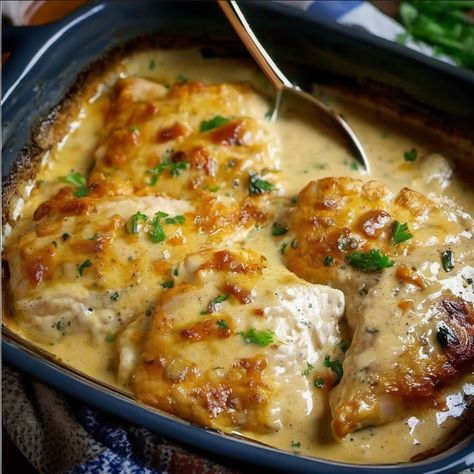 Tender Chicken Delight Recipe | Creamy & Cheesy, Tender Chicken Delight Recipe, Tender Chicken Delight, Chicken Delight Recipe, Turkey Casseroles, Chicken Recipes With Cream Cheese, Decadent Recipes, Chicken Delight, Amish Chicken