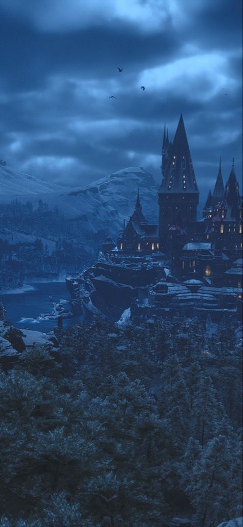 Hogwarts In Winter, Anime Sasuke, Ravenclaw Aesthetic, Harry Potter Background, Hogwarts Aesthetic, Hogwarts Castle, Slytherin Aesthetic, Harry Potter Pictures, Harry Potter Wallpaper