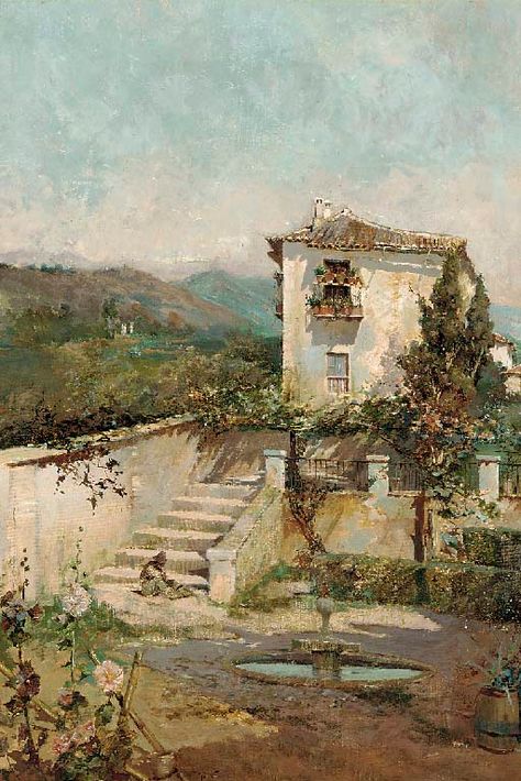 Spanish Core Aesthetic, Spanish Art Aesthetic, Spanish Art Paintings, Vintage Spanish Aesthetic, Spanish Drawings, Old Spain Aesthetic, Spanish Artwork, Spanish Paintings, Famous Spanish Artwork