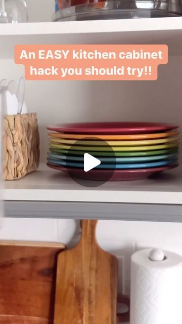 Home Organizing | Nashville, TN on Instagram: "Don’t you love when you find something that makes your life just a little bit easier?!! 🙌🏻
⠀
That’s how I feel about this paper plate dispenser from SpaceAid! It allows me to use the whole height of my kitchen cabinet shelf. And I don’t have to stack paper plates on our dinner plates!! 🍽️
⠀
I ordered the dispenser for 8.5” plates but there are several size options. Be sure to measure your plates!
⠀
Comment PLATES for the link to shop!
⠀
#organizing #organizingtips #organizingideas #kitchenorganization #amazonfinds #thetidyhomenashville" Kitchen Cabinet Shelf, Kitchen Cabinet Shelves, Dish Organization, Cake Holder, Plate Storage, Cabinet Shelf, Home Organizing, Paper Plate, My Kitchen