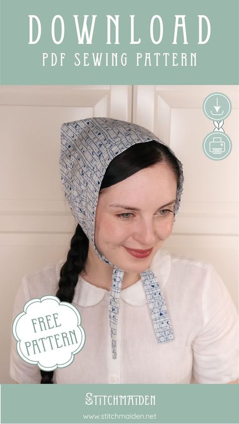 Are you looking for inspiration and a free pattern for your next sewing project? Look no more! We got Freesia for you! In this blogpost we introduce our free downloadable sewing pattern - a cottagestyle headscarf with 3 versions for you to choose from. Whether you're new to sewing or already a pro looking for a quick and cute project, Freesia might be what you are looking for. free sewing pattern - headscarf DIY instant download pdf sewing pattern Colorful Hairstyles, Free Pdf Sewing Patterns, Sewing Projects Free, Free Sewing Pattern, Sewing Project, Sewing Patterns Free, Free Sewing, Pdf Sewing Patterns, Head Scarf