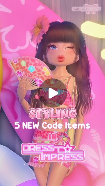 moshipitchy 💗🌷 on Instagram: "🌺Styling the 5 NEW CODE ITEMS in Dress to Impress! #dresstoimpress #roblox #reels" New Dress To Impress Codes 2024 June, Caseoh Dress To Impress Code, Dress To Impress Roblox Game Codes 2024, Dress To Impress Codes August, Dress To Impress Outfits Codes 2024, Dress To Impress Codes August 2024, 2024 Dress To Impress Codes, New Dress To Impress Codes 2024 August, Dress To Impress Codes September 2024