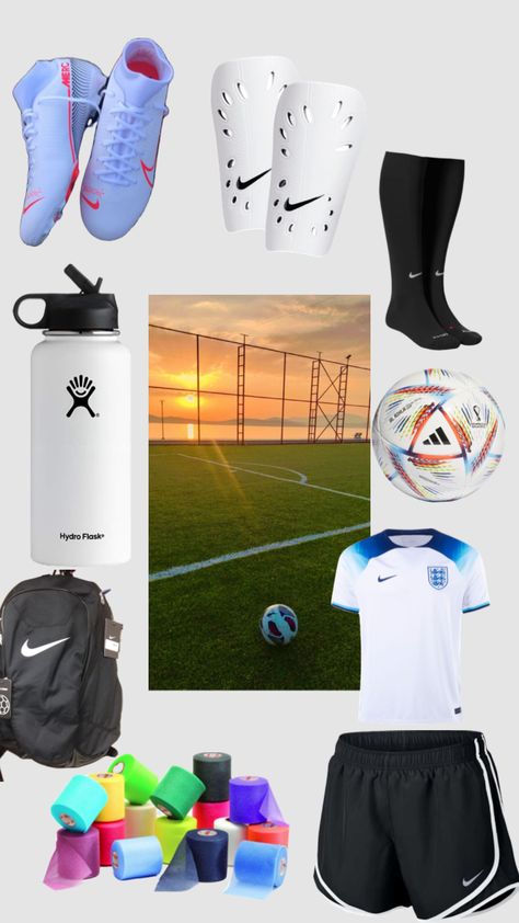 #soccer #soccerseason #woman #firstsoccergame #socceroutfit #soccergirl Soccer Fits, Soccer Fit, 7th Grade Outfits, Soccer Clothes, Soccer Aesthetic, Gym Wallpaper, Soccer Season, Soccer Stuff, Soccer Outfit