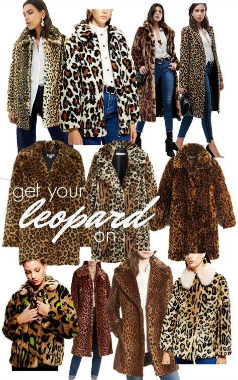 leopard print coat trend, leopard faux fur coat, create your leopard print coat street style outfit with your perfect Leopard print coat. Pair your leopard print faux fur coat with denim or black to create a classy and casual look. Leopard Coat Street Style, Leopard Print Jacket Outfit, Leopard Print Coat Outfit, Fur Coat Outfits, Mixing Prints Fashion, Faux Fur Coats Outfit, Fur Jacket Outfit, Leopard Print Faux Fur Coat, Leopard Fur Coat