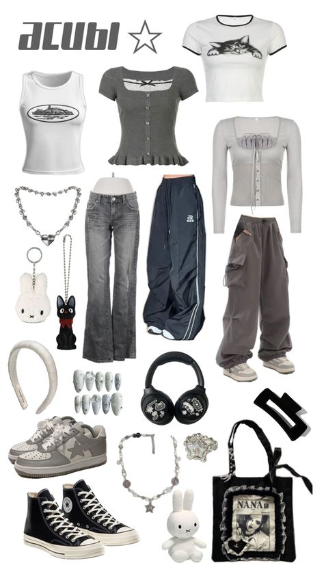 ,, acubi outfit High School Outfits Aesthetic, Freshman High School Outfits, Freshman High School, School Outfits Aesthetic, Acubi Style, Aesthetic Tips, Closet Clothing, Estilo Harajuku, High School Outfits